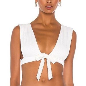 LOVEWAVE The Danica Top in White Size S